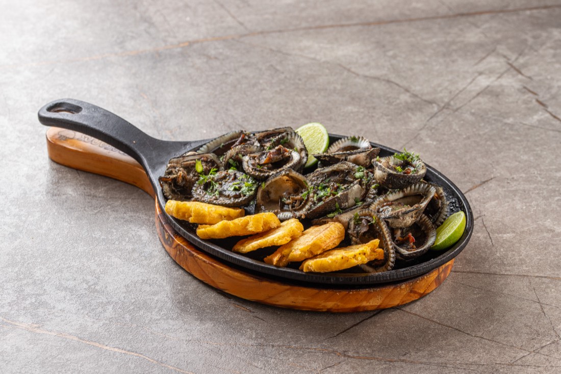 Conchas asadas